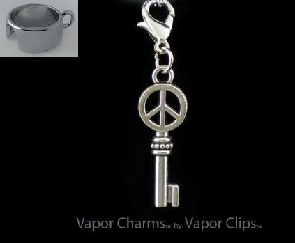 Charm Ring - Peace Key Charm Ring - Peace Key
