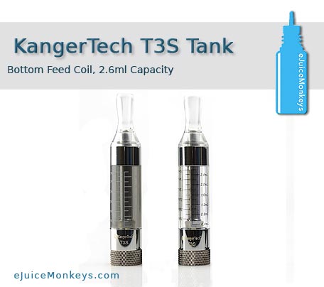 Kanger T3-S LR Tank - Smoke Kanger T3-S LR Tank - Smoke